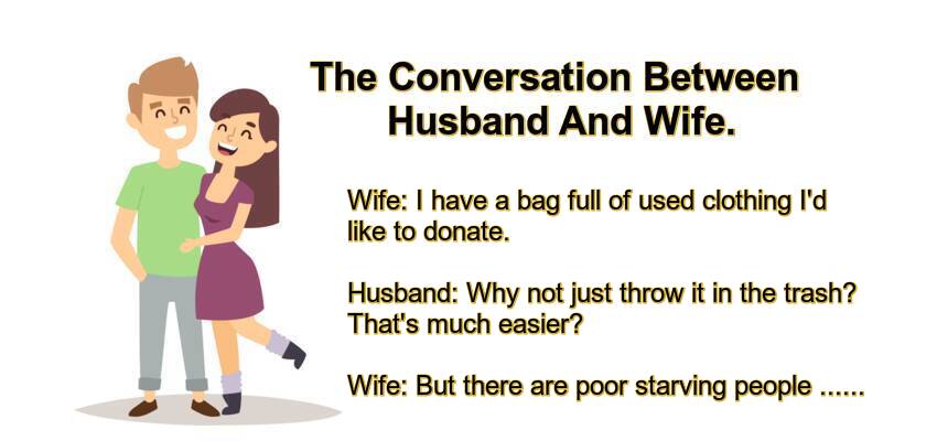 The Conversation Between Husband And Wife.